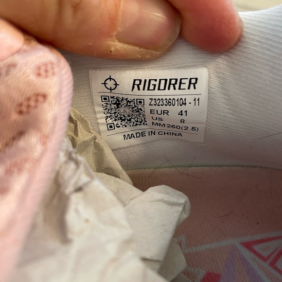 Rigorer Basketball Shoes SZ 41 - Picture 5 of 6